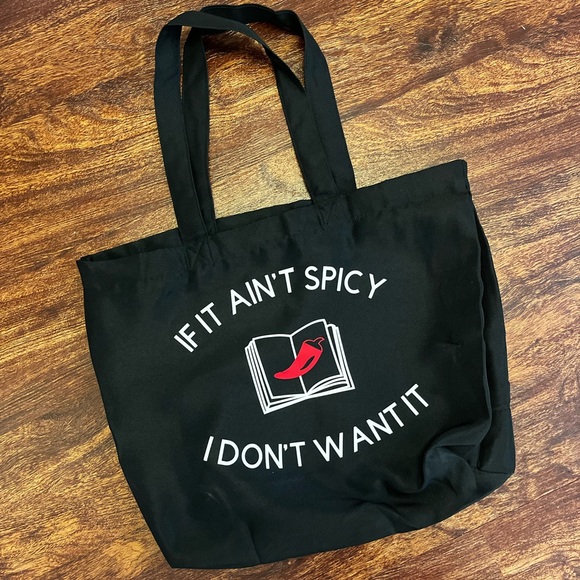 Tote bag for spicy book lovers! - Picture 1 of 1